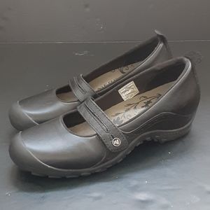 Merrell Plaza Bandeau Black Mary Jane Shoes Size 8